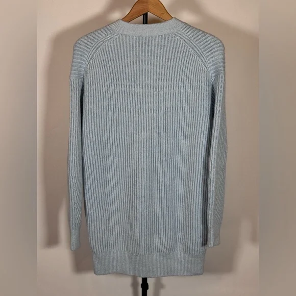 NWOT JCrew Ribbed V-neck cardigan sweater - Picture 3 of 6